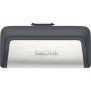 SanDisk Ultra Dual Drive USB Type-C, 128 Go, USB Type-A USB Type-C, 3.2 Gen 1 3.1 Gen 1, Slide, 9,1 g, Noir, Argent