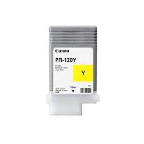 Canon PFI-120Y, Jaune, Encre à pigments, 130 ml, 1 pièce, Paquet unique