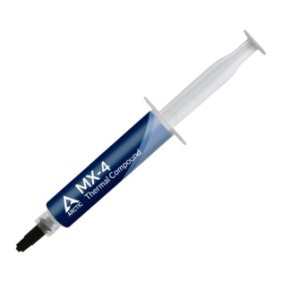 Arctic MX-4, Pâte thermique, 8,5 Wm·K, 2,5 gcm³, Charbon, Bleu, Blanc, 20 g