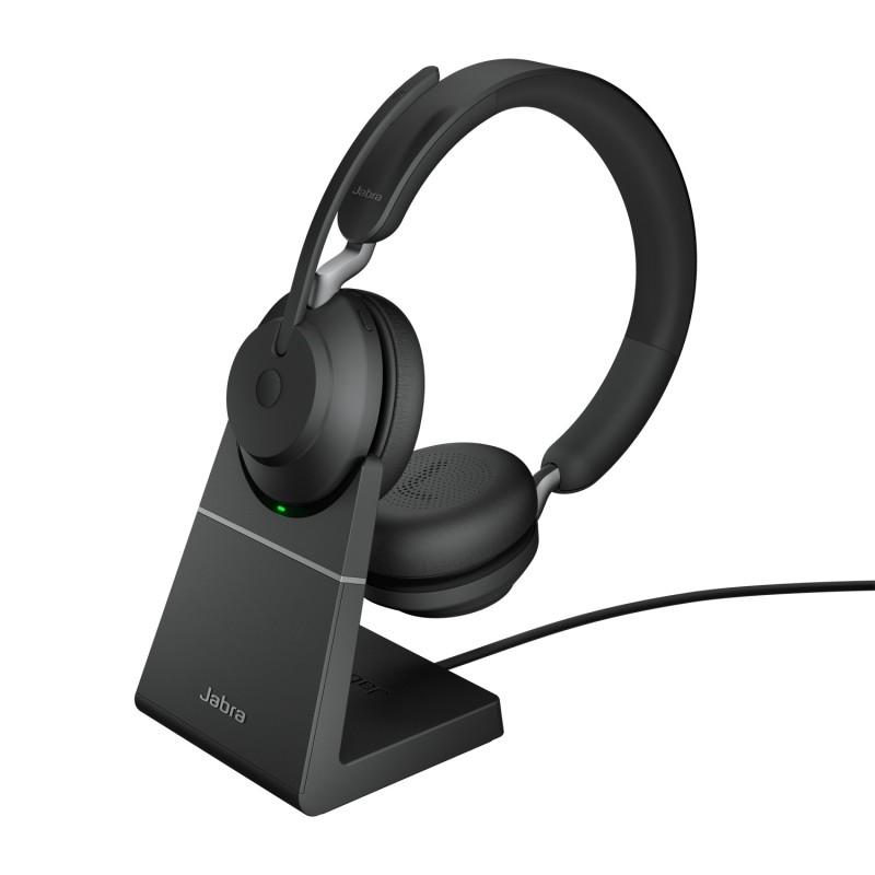 Jabra Evolve2 65, Sans fil, BureauCentre d'appels, 20 - 20000 Hz, 176,4 g, Casque, Noir