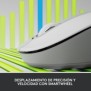 Logitech Signature M650 L for Business, Droitier, Optique, Bluetooth, 4000 DPI, Blanc