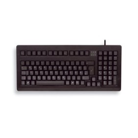 Cherry G80-1800, Taille réelle 100 %, Avec fil, USB, QWERTZ, Noir