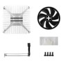 Xilence A250PWM.B, Refroidisseur d'air, 9,2 cm, Noir
