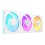 Be Quiet! Light Wings Pro IO 420mm Reverse White | Ventilateurs PC à cadre unique | pales inversées | blanc | RGB, Blanc