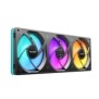 Be Quiet! Light Wings Pro IO 360mm Reverse | Ventilateurs PC à cadre unique | pales inversées | RGB, Noir