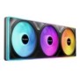 Be Quiet! Light Wings Pro IO 420mm | Ventilateurs PC à cadre unique | noir | RGB, Noir