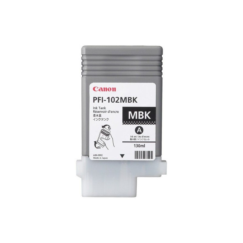 Canon PFI-102MBK, Noir mat, Encre à pigments, 130 ml