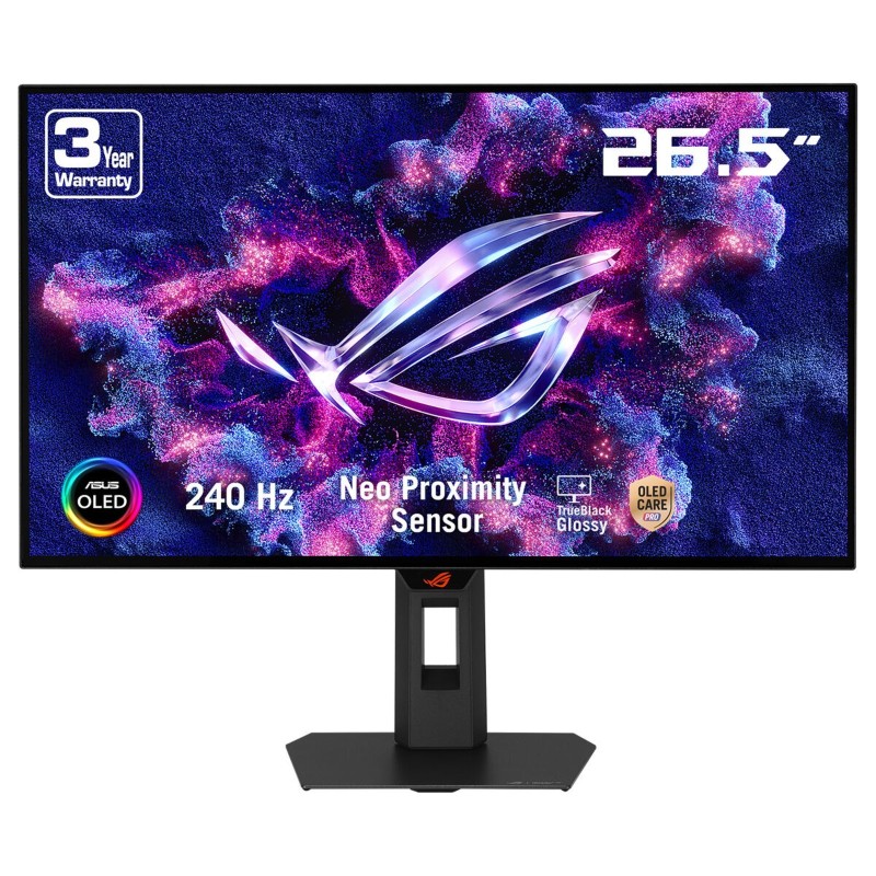 ASUS ROG Strix OLED XG27AQDMGR, 67,3 cm 26.5", 2560 x 1440 pixels, Quad HD, OLED, 0,03 ms, Noir