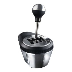 ThrustMaster 4060059, Module complémentaire de levier de vitesse, PC, PlayStation 4, PlayStation 5, Playstation 3, Xbox One, Xbox Series S, Xbox Series X, Analogique, Avec fil, USB, Noir, Métallique