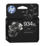 HP 934XL cartouche d'encre noire grande capacité authentique, Rendement élevé , Noir, Encre à pigments, 25,5 ml, 1 pièce, 1000 pages