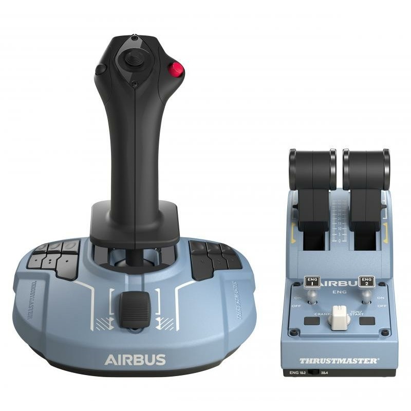 ThrustMaster TCA Officer Pack Airbus Edition, simulation de vol, PC, AnalogiqueNumérique, Avec fil, USB, USB Type-C