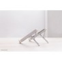 Neomounts NSLS010 Support pour ordinateur portable 11-17" - pliable - compact - universel, Supports de Laptop, Argent, Aluminium, 27,9 cm 11", 43,2 cm 17", 279,4 - 431,8 mm 11 - 17