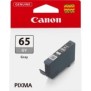 Canon Cartouche d'encre gris CLI-65GY, Gris, Encre à colorant, 12,6 ml, 1 pièce, 595 pages, Paquet unique