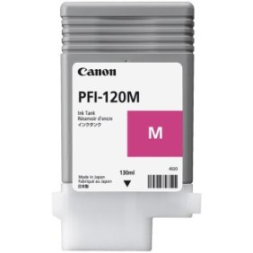 Canon PFI-120M, Magenta, Encre à pigments, 130 ml, 1 pièce, Paquet unique