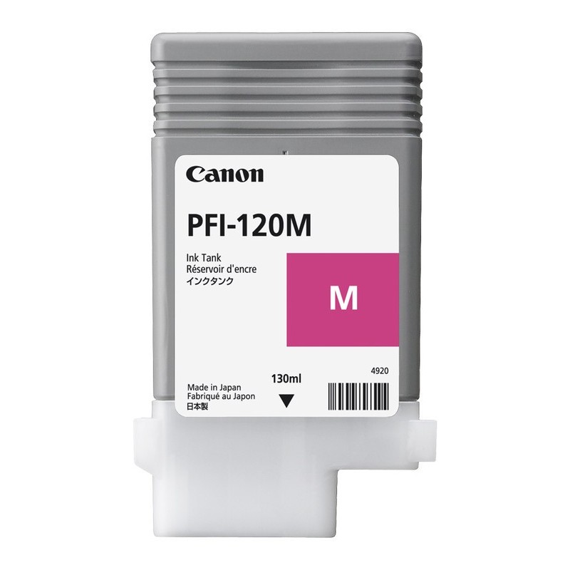 Canon PFI-120M, Magenta, Encre à pigments, 130 ml, 1 pièce, Paquet unique