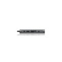 ICY BOX IB-DK4040-CPD, Avec fil, USB 3.2 Gen 1 3.1 Gen 1 Type-C, 100 W, 3,5 mm, 10,100,1000 Mbits, Anthracite, Noir